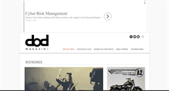 Desktop Screenshot of dodmagazine.es